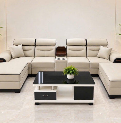 Sofa băng và sofa góc L cao cấp 4
